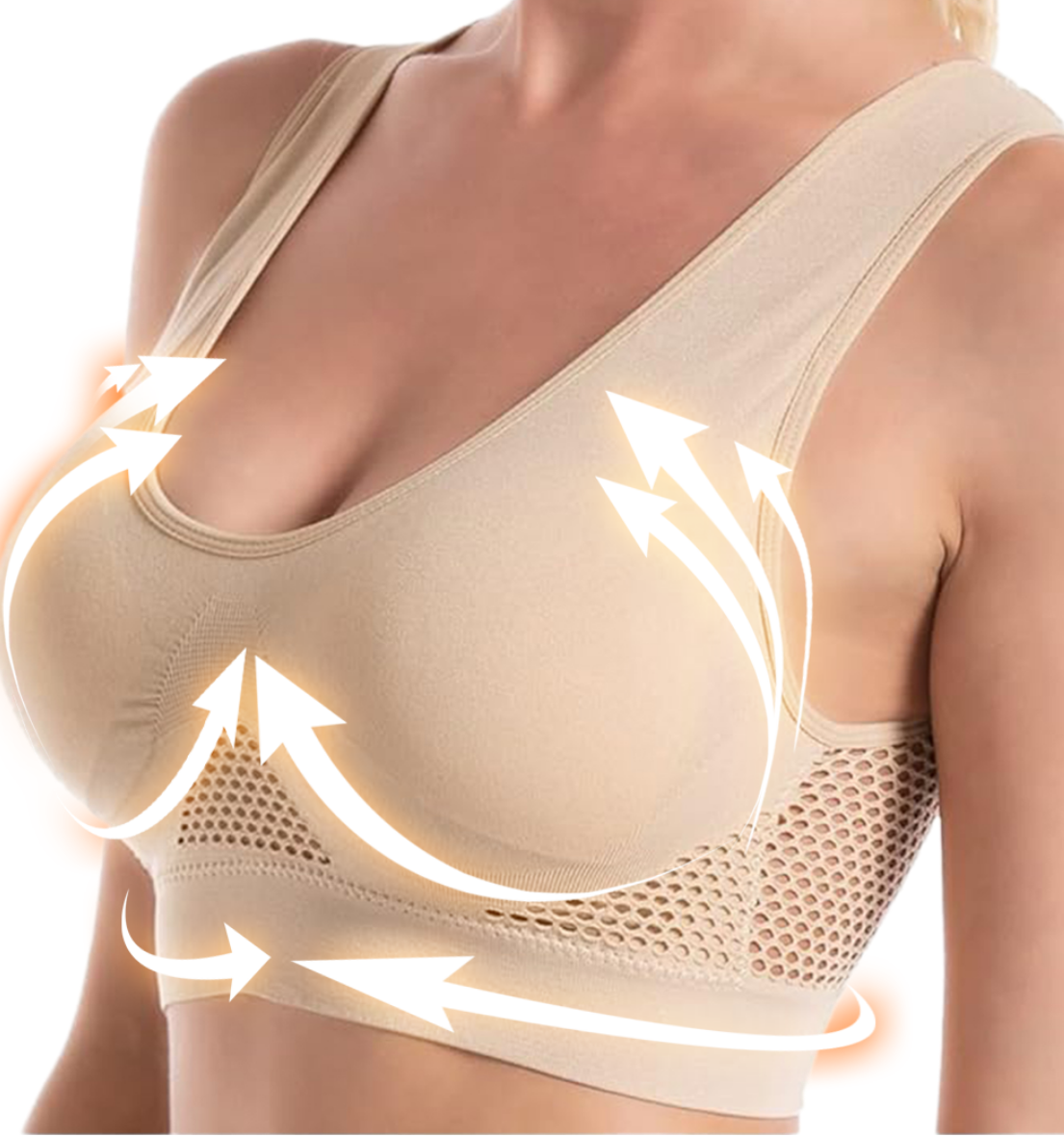 Breathable Anti-Sagging Breasts Bra