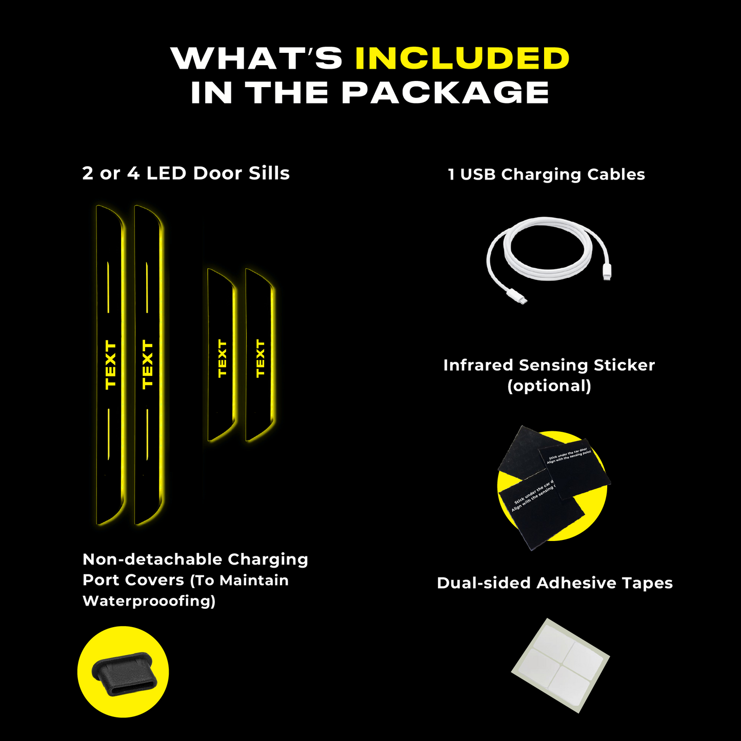 BloomCarâ„¢ LED Door Sill Pro