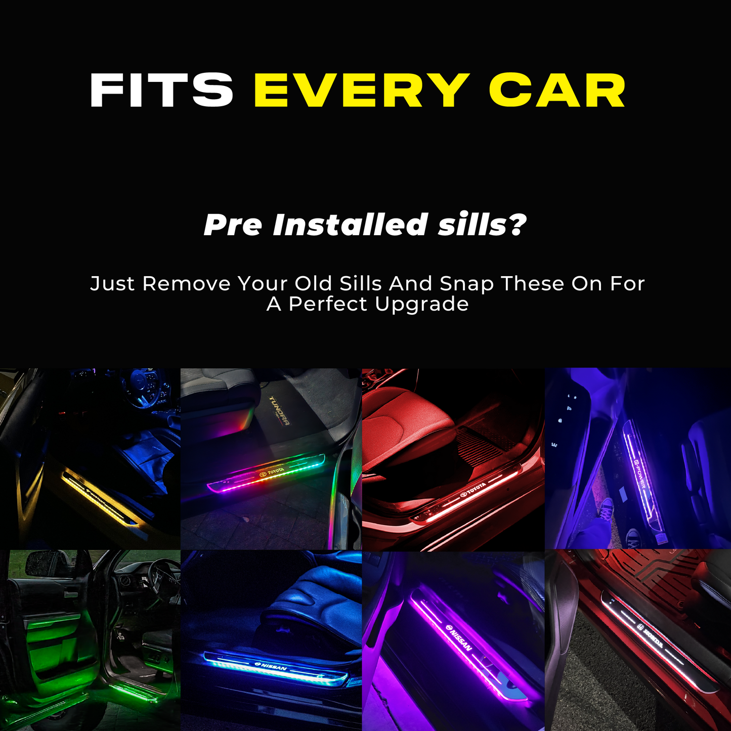 BloomCarâ„¢ LED Door Sill Pro