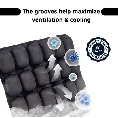 🔥LAST DAY 49% OFF - ☁TravelEase CloudComfort Cushion🎁Buy 2 Free Shipping - Black / 🎁Include Free Air Pump / ⚡Order in 3h → FREE 1st Class Upgrade
