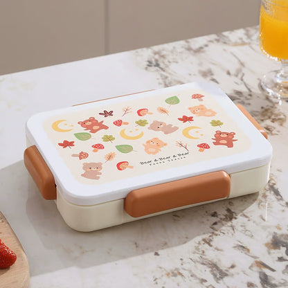 Portable Bento Lunch Box for Kids