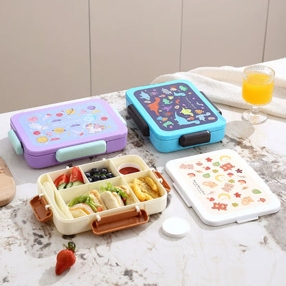 Portable Bento Lunch Box for Kids