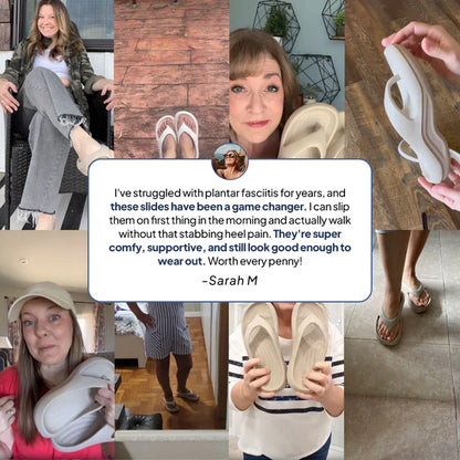 Walk Without Pain – Supportive Flipflops That Feel Like Clouds
