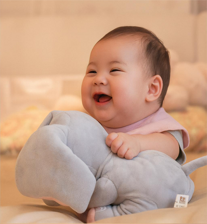 Peek-a-Boo Musical Elephant | Soft, Safe & Adorable for Babies