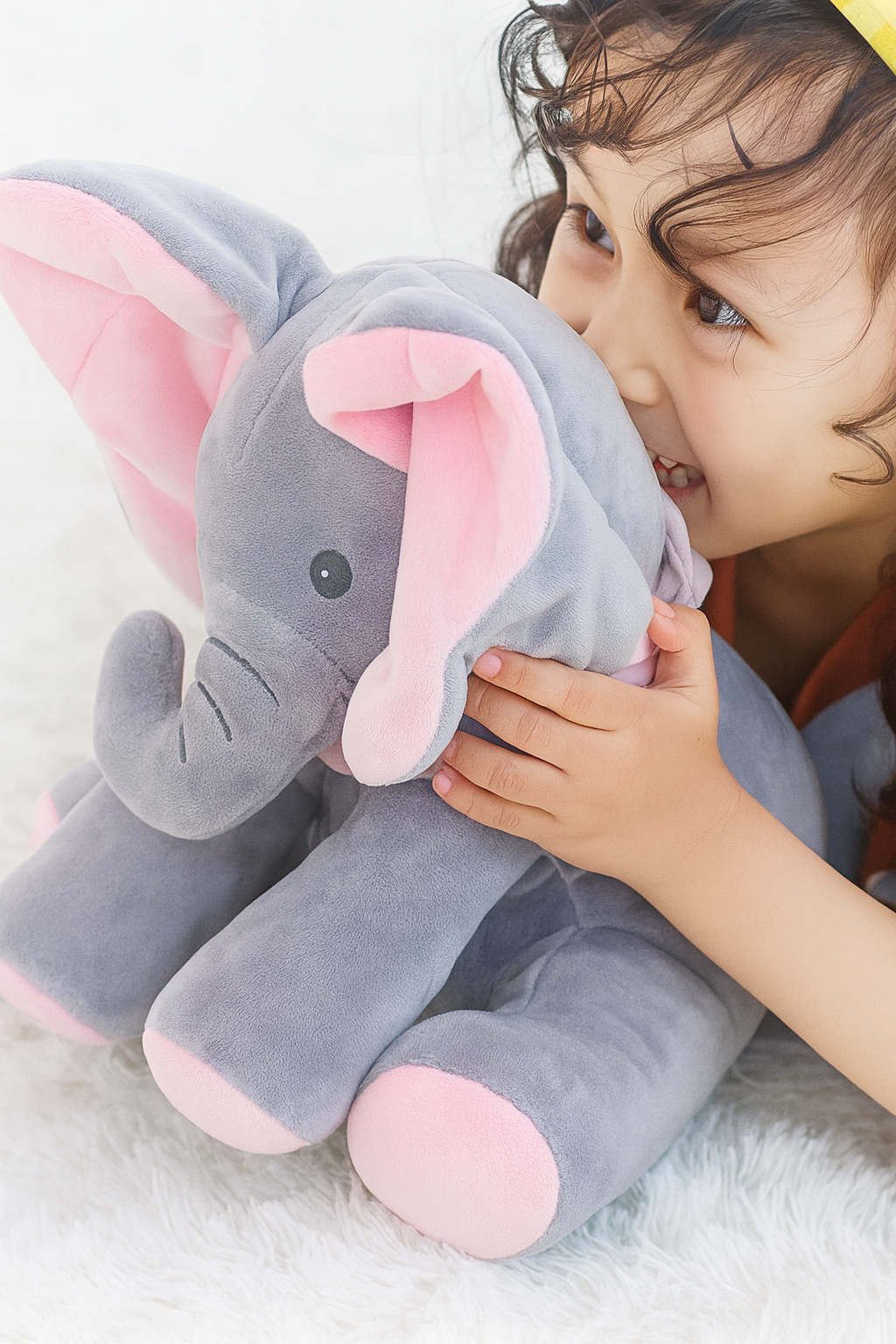 Peek-a-Boo Musical Elephant | Soft, Safe & Adorable for Babies