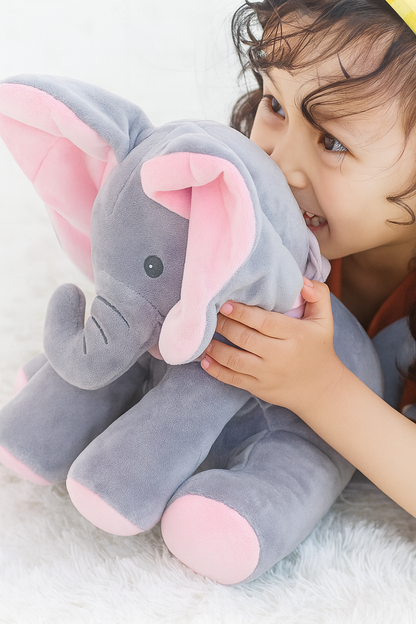 Peek-a-Boo Musical Elephant | Soft, Safe & Adorable for Babies