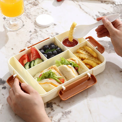 Portable Bento Lunch Box for Kids